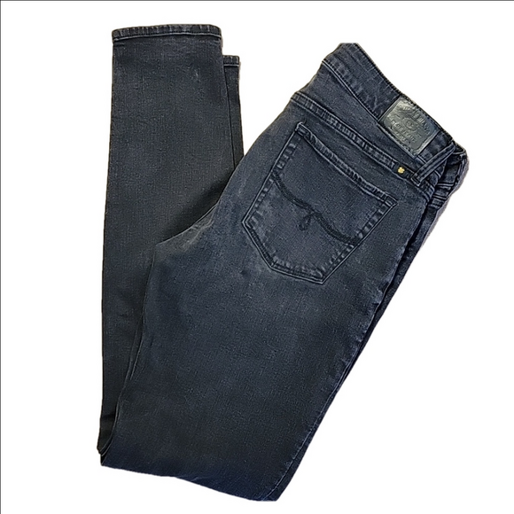 Lucky Brand Denim - Lucky Brand Lolita Skinny Black Denim 5 Pocket Jeans Size 8/29 EUC